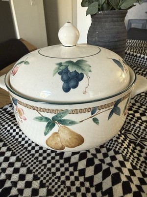 Noritake Keltcraft ''NATURE'S BOUNTY'' Ireland ~ 2 Qt. Casserole Dish w/Lid