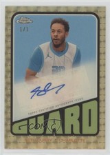 2023-24 Chrome 1972 Topps Superfractor 1/1 Seth Curry #TA-SC Auto 1b7p