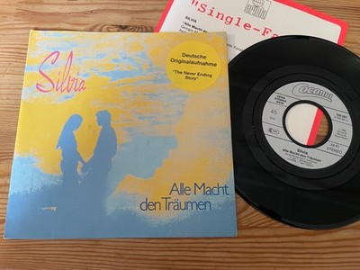 7'' Pop Silvia    Alle Macht den Träumen (2 Song) ARIOLA COCONUT Presskit / StoC