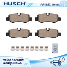 HUSCH Hinten CERAMIC Brembelagsatz für Mercedes Vito Kasten 119 CDi 4x4 2025/12 HUSCH Hinten CERAMIC Brembelagsatz für Mercedes Vito Kasten 119 CDi 4x4 2025/12