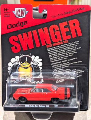M2 Machines 1969 Dodge Dart Swinger 340 CHASE 1/750 pcs | eBay