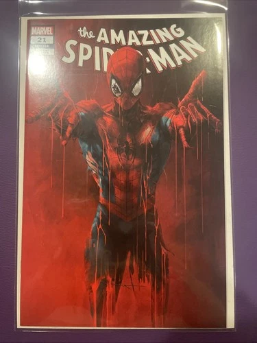 AMAZING SPIDER-MAN #21 IVAN TAO EXCLUSIVE TRADE DRESS DRIP VARIANT NM+