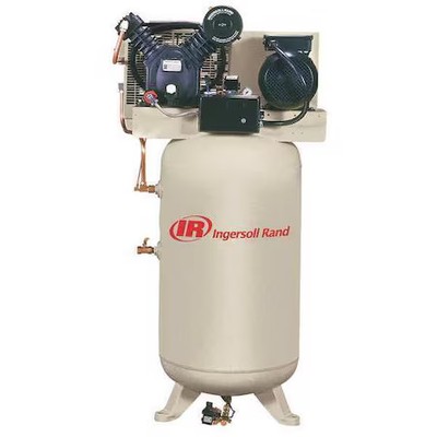 Ingersoll-Rand 2545K10-P-230/3 Electric Air Compressor, 10 Hp, 2 Stage