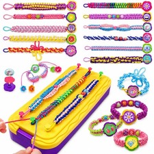 Friendship Bracelet Making Kit for Kids 8-12 - Craft Set for Girls, DIY Gift Ide