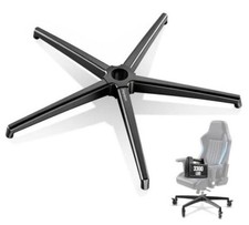 Office Chair Base, Office Chair Base Replacement, 3300 lbs, Metal Desk Black