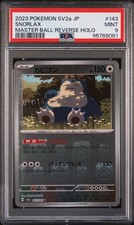 Snorlax 143/165 Master Ball Reverse Holo Sv2a 151 Pokemon Japanese PSA 9 on eBay