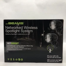 Mr. Beams MBN352 NetBright LED Wireless Motion Sensing Spotlight System 2-Pack