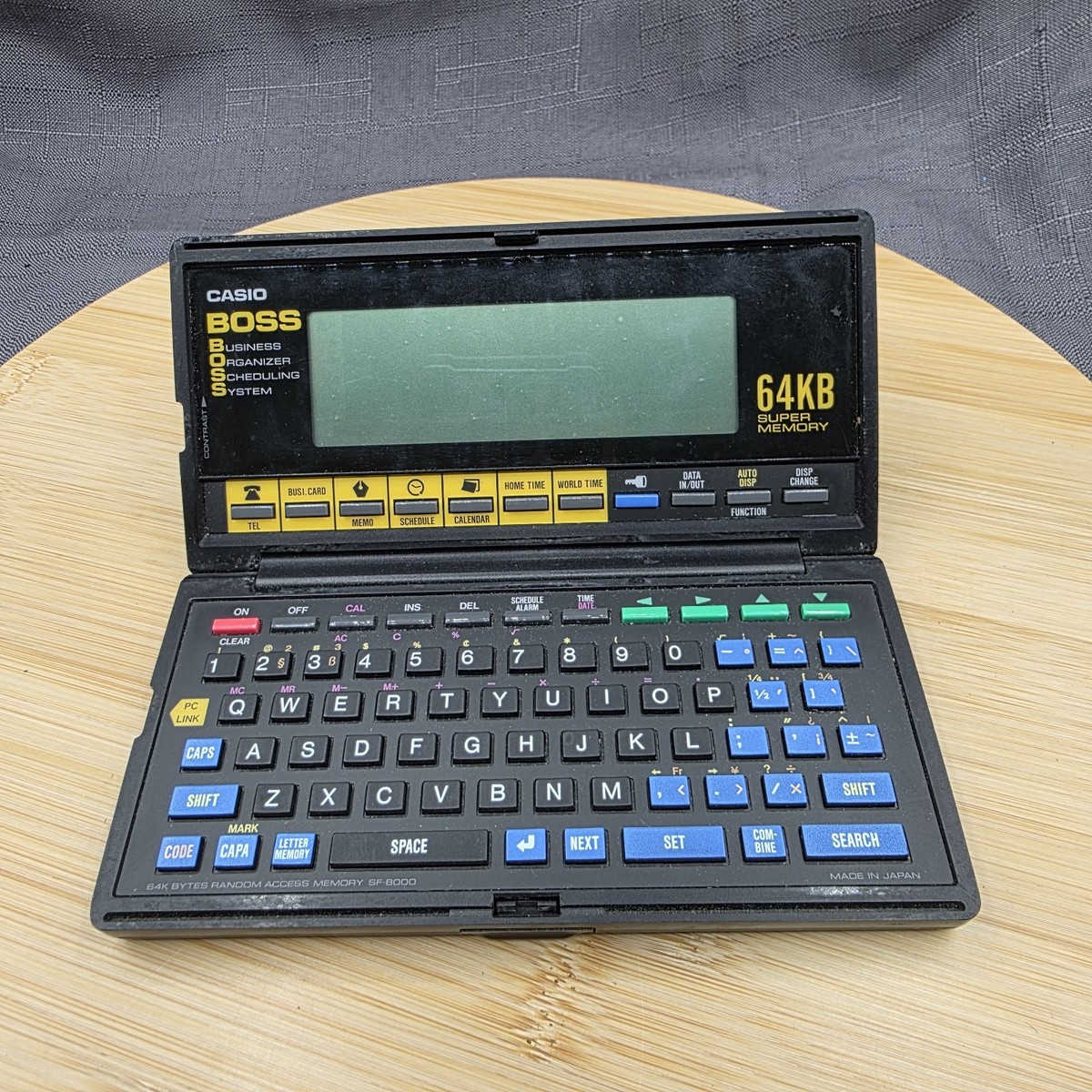 CASIO オーダーエントリーシステム用プリンター &コントローラーBOXセット Casio BOSS SF-8000 64KB PDA Business Organizer Scheduling System