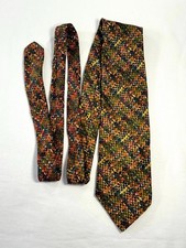 Vintage Missoni Cravatte Tie 100% Silk Multic...