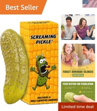 DR DINGUS Screaming Pickle - Goat Scream - Best Talking Noise Gag Gift