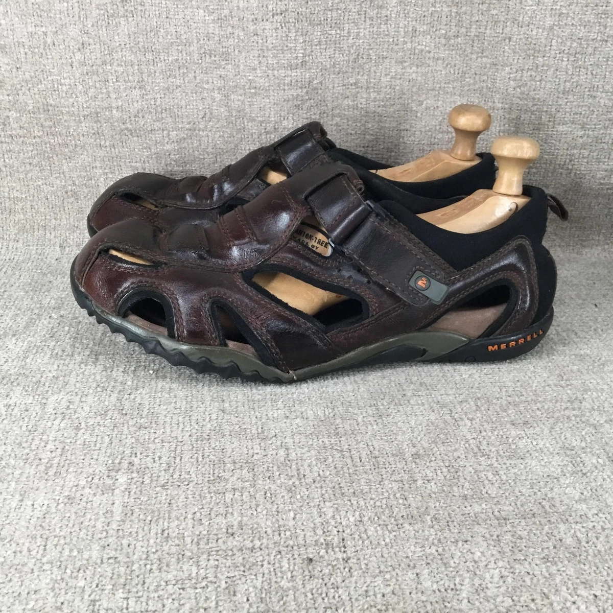 Merrell Leather Upper Brown Sandals for Men for sale | eBay display picture 2