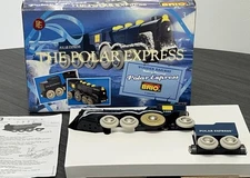 The Polar Express Brio Wooden Railway 32500 Holiday Train (Engine Not Working)