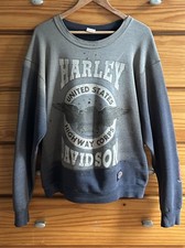 VINTAGE 1991 Harley-Davidson "Highway Corps" Crewneck Sweatshirt Size Medium