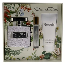 Oscar De La Renta Bella Blanca 3pc Set For Women100mlEDP+100mlLotion+15mlEDP