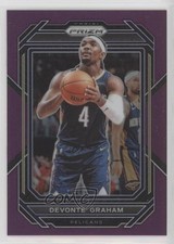 2022-23 Panini Prizm Purple Prizm 5/99 Devonte' Graham #218 0xe0