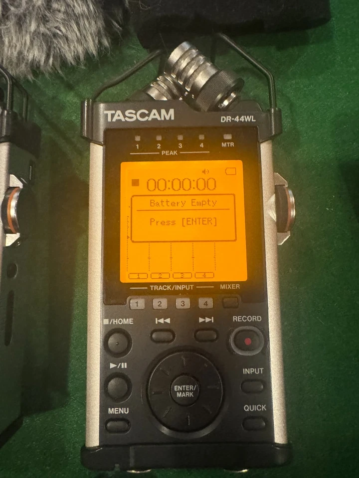 2 Tascam DR-44WL 4 Channel  Handheld Audio Recorders with WiFi & Accessories - Image 2 of 4