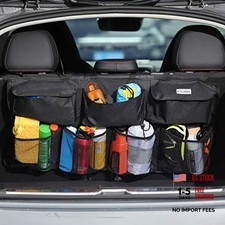 Car Trunk Organizer - Super Capacity Car Hanging Bag With 7 Enlarged Pockets Car Trunk Organizer - Super Capacity Car Hanging Bag With 7 Enlarged Pockets