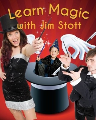 LEARN MAGIC WITH JIM STOTT **BRAND NEW**