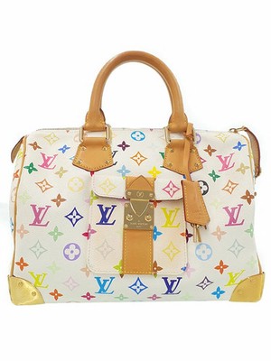 Louis Vuitton Monogram Multicolore Multicolor Speedy Boston Bag