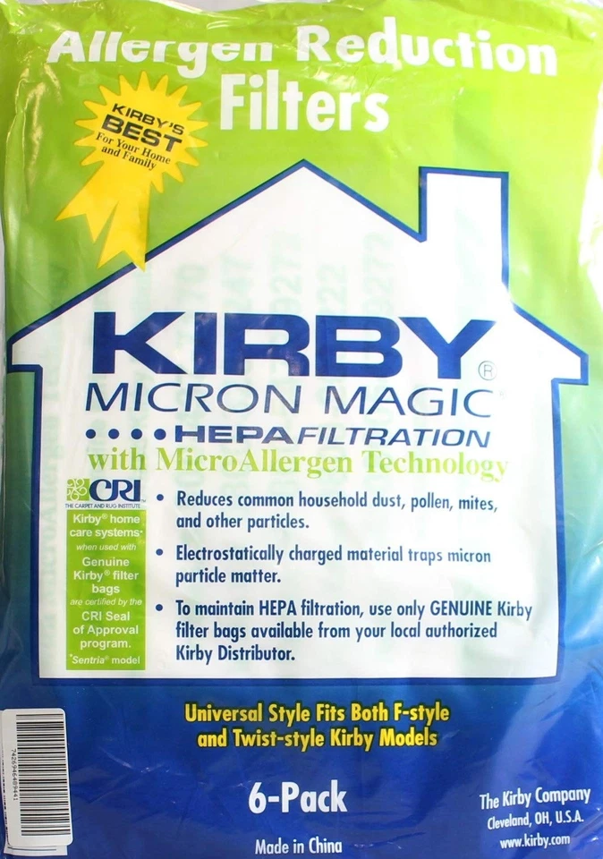 Generation 3, 4, 5, 6, Ultimate G and Sentria HEPA Bags 6 Pack - Image 2 of 3