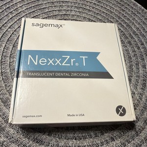 Sagemax NexxZr T Translucent Dental Zirconia Shade WT W98-30mm