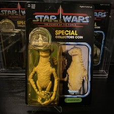 Vintage Kenner Star Wars Last 17 Amanaman POTF 1984 SEALED MOC UNPUNCHED