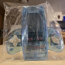 11 Game "Clear Blue Pocket Game Player" Portable Electronic Handheld Game NEW