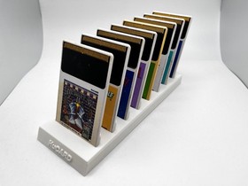 8 Card Display Stand HuCard Turbografx16 TG16 NEC PC Engine PCE - White