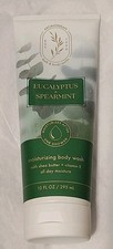Bath  Body Works - "EUCALYPTUS  SPEARMINT" - Moisturizing Body Wash - 10 oz