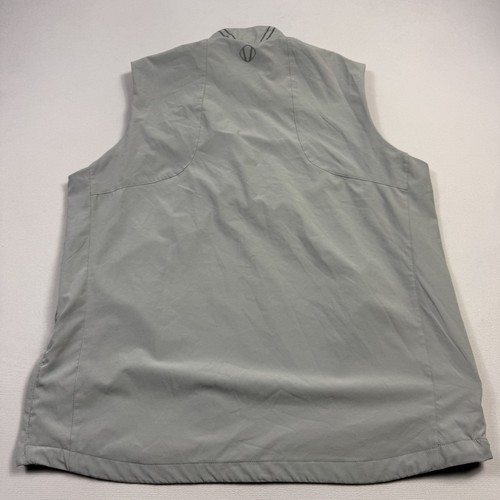 Sunice 1/4 Zip Golf Windbreaker Jacket Vest Polyester Spandex Gray Extra Large - Picture 11 of 12