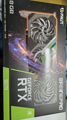 NVIDIA RTX 3070 Graphics Card 8GB GDDR6 GPU for Gaming Performance