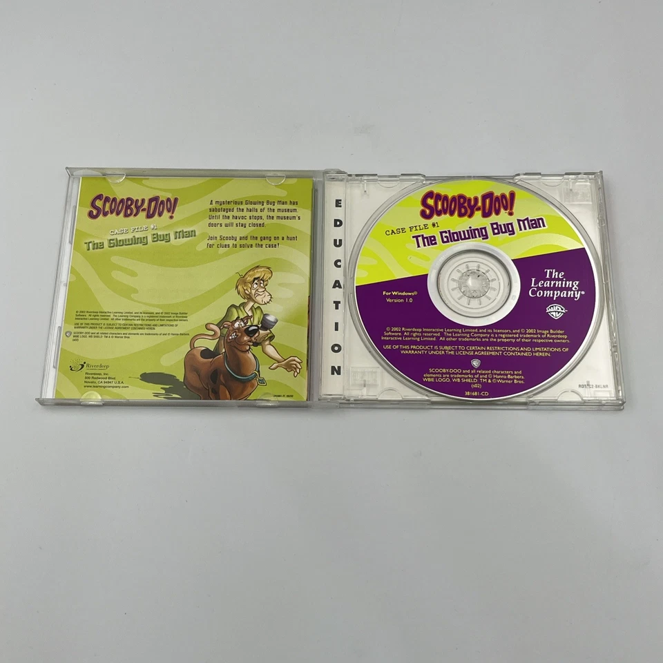 Scooby Doo! Case File #1: The Glowing Bug Man CD-Rom PC Game 2002 - Image 3 of 4