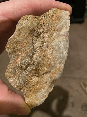 Gold Ore Mineral Specimen in Quartz