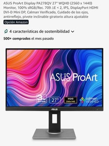 Asus Proart 27 | eBay