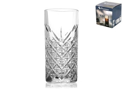 4er Pack Gläser Marke Pasabahce Linea Timeless Long Drink 30 cl