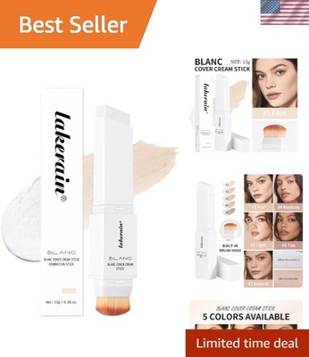 Color-Changing Cream Foundation Stick with Skincare Formula   Medium to Full ...