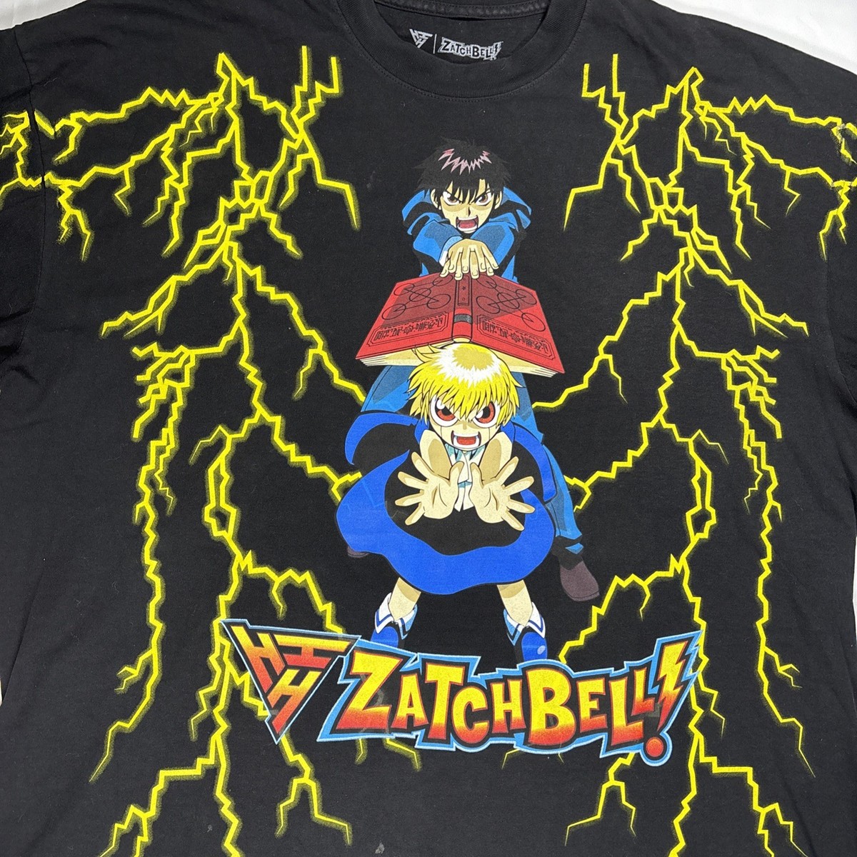 Hypeland X Zatchbell! AOP Double Sided Thunder Shirt Size 2XL