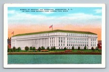 Bureau of Printing & Engraving Tidal Basin Washington,DC Vintage Postcard