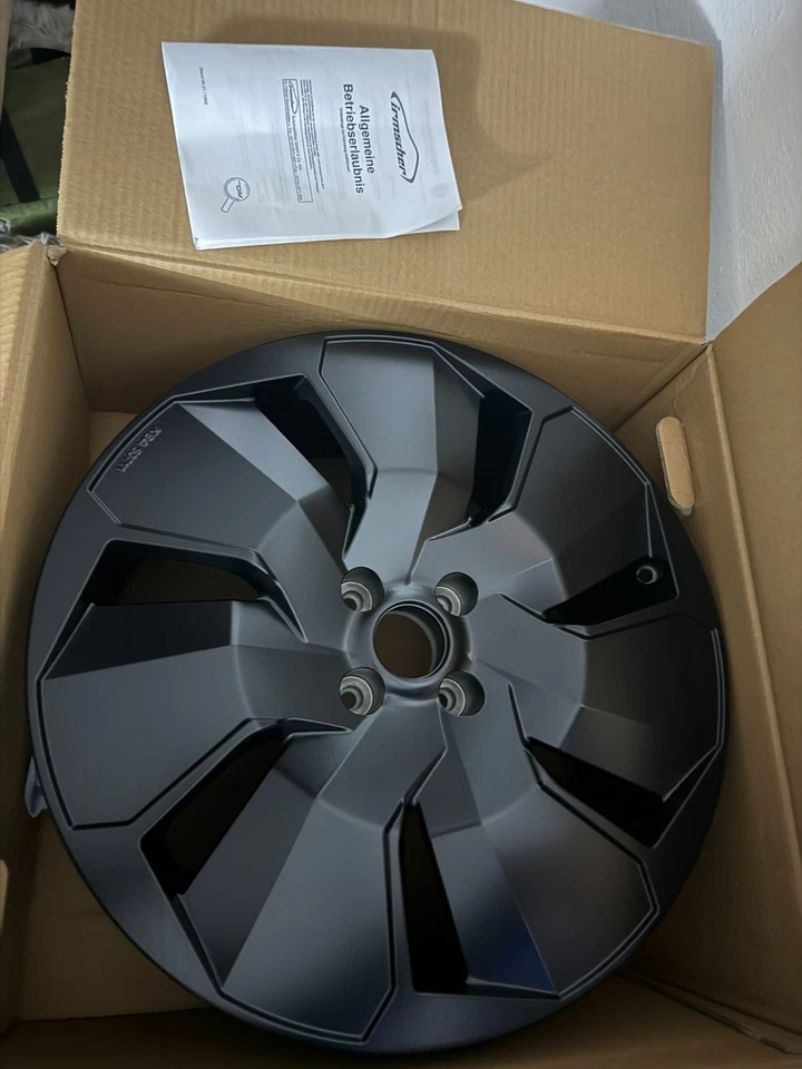 Irmscher Felge Cosmo-Star Black Design - 7,5x19 ET35, Lochkreis 4x108 - Bild 2 von 2