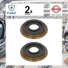 2x Elring Wellendichtring, Differential Hinte...