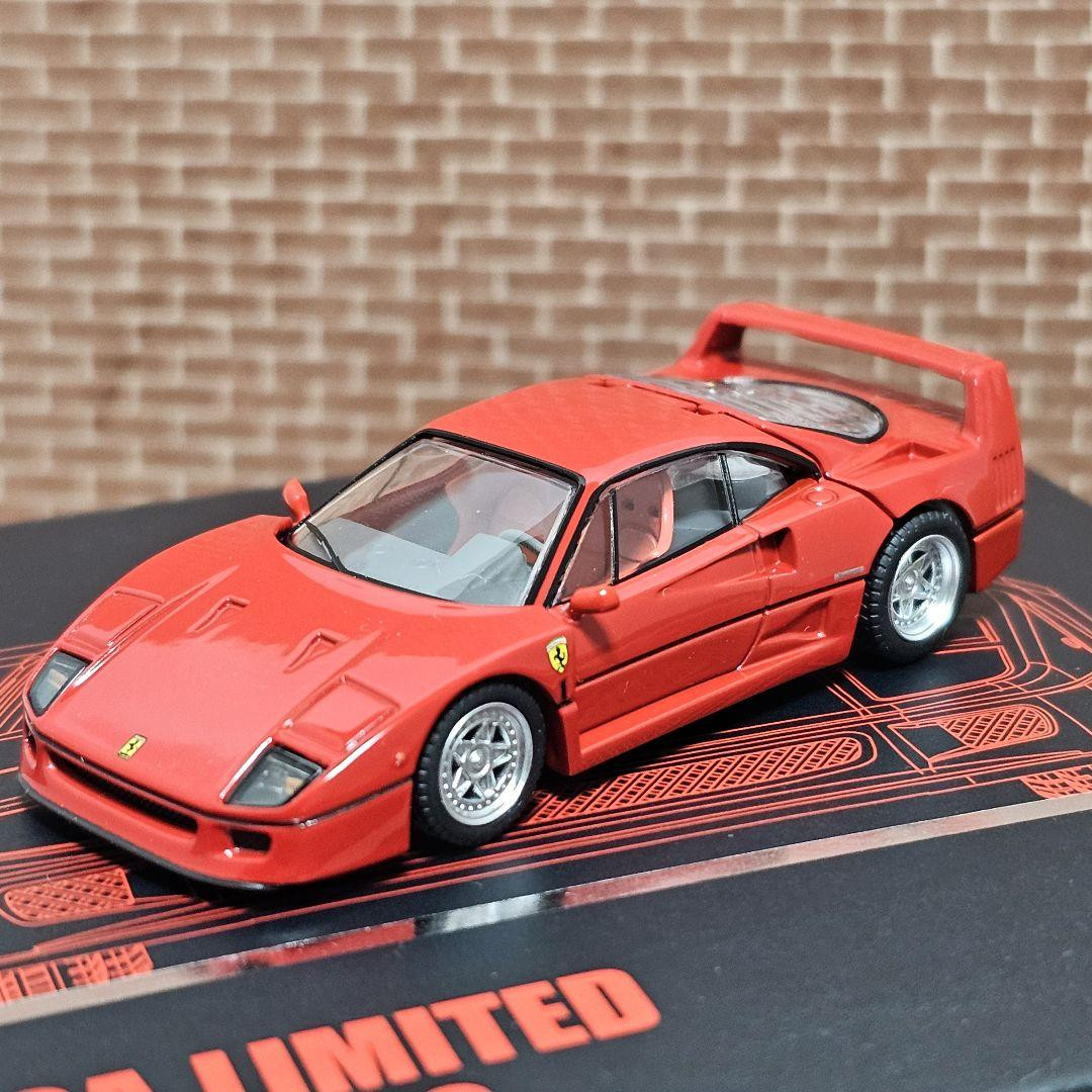 トミカ 「F40 LIMITED VINTAGE NEO レッド」 Tomica Limited Vintage Neo Ferrari F40 1/64 Red Diecast