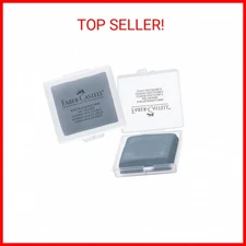 Faber-Castell Kneaded Eraser with Case, Grey