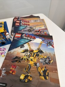 The LEGO Movie Mixed Lot w/ Minifigures, Partial Build & Manuals, Accessories