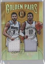 2016-17 Panini Gold Standard Golden Pairs 45/49 Mike Conley Ricky Rubio #22 g0n
