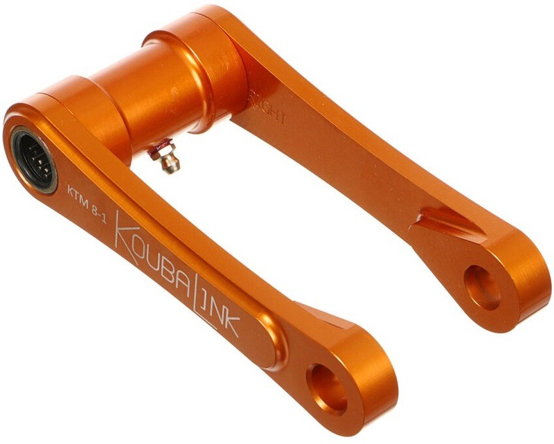 Kit abaissement Koubalink orange 25.4-31.8 mm pour moto Husqvarna KTM