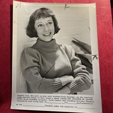 Press Photo IMOGENE COCA “The Prisoner Of Second Avenue” Neil Simon Comedy Play