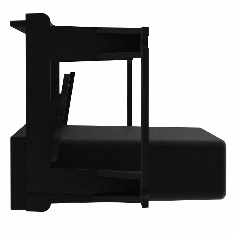 Metra 99-7007 Single DIN Black Stereo Dash Kit for 2000-2005 Mitsubishi Eclipse Foto 4 de 4