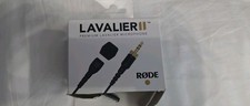 Rode Lavalier II Omnidirectional Lav Microphone (Black)
