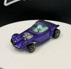 Vintage Hot Wheels Redline Beatnik Bandit Purple HK Base - Excellent Condition