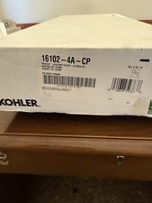 KOHLER 16102-4A-CP REVIVAL WIDE SPREAD BATHROOM SINK FAUCET POLISHED CHROME